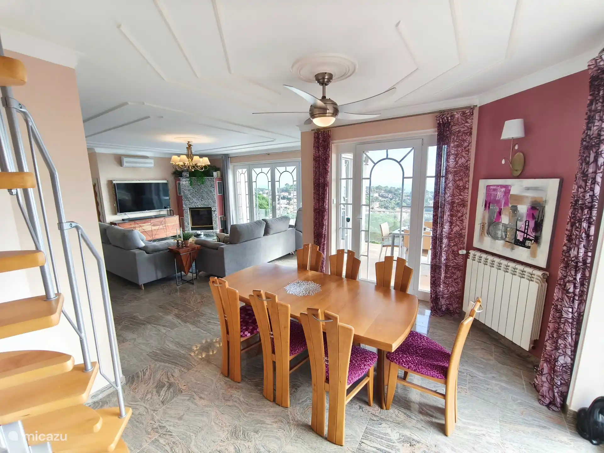 Ici, vous pouvez également vous asseoir