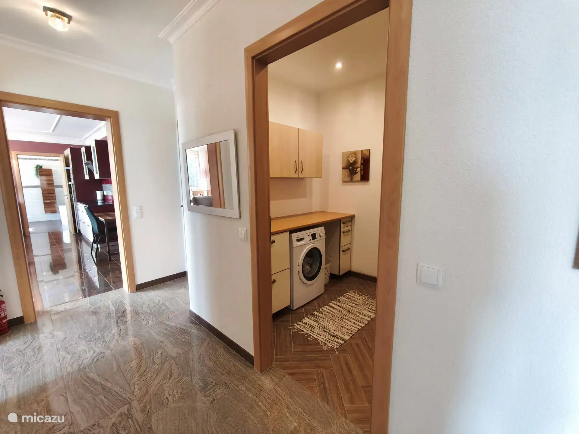 Il y a aussi une belle buanderie