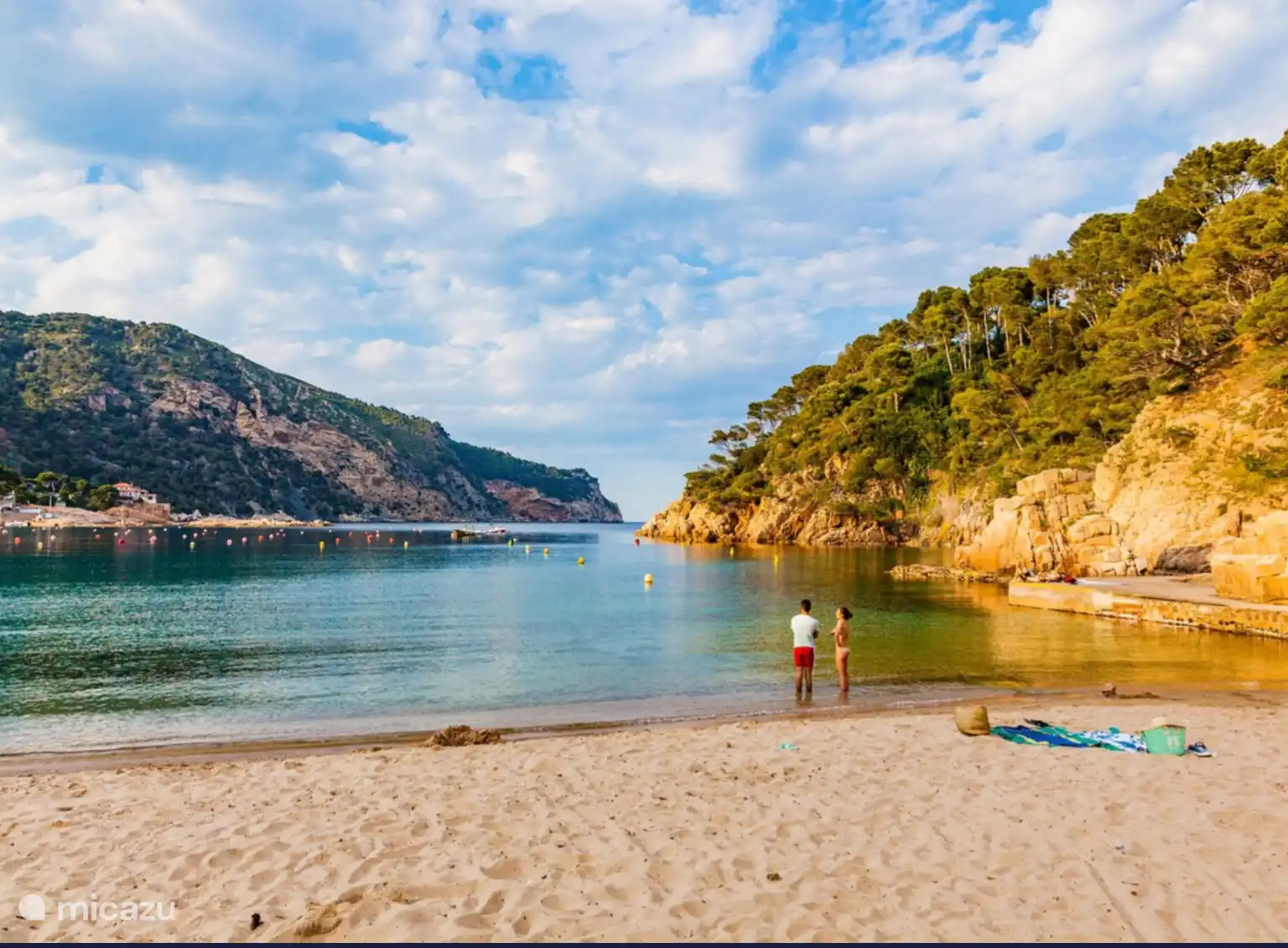 Der schöne Strand von Begur