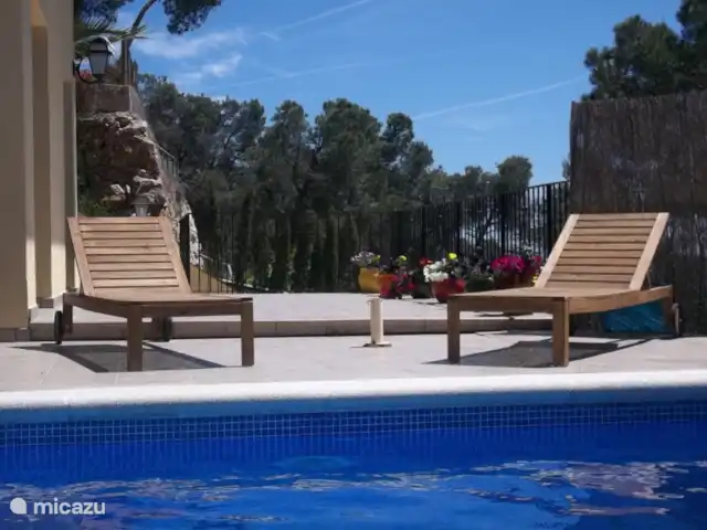 Villa Begur en España, Costa Brava, Begur - villa Disfruta del sol o de una de las tumbonas