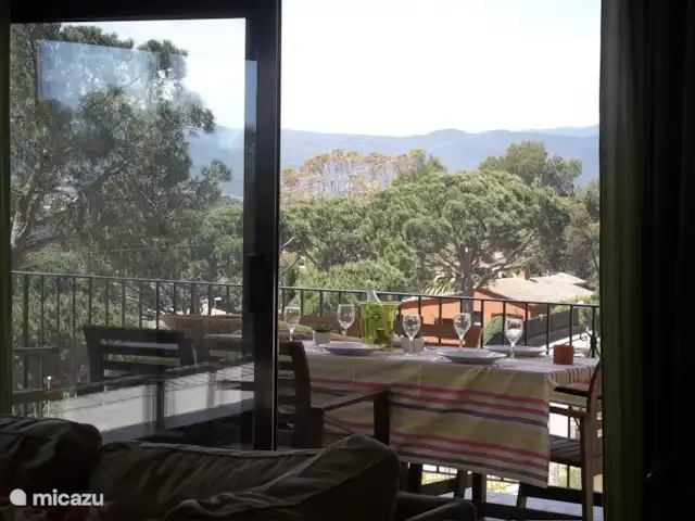 Villa Begur en España, Costa Brava, Begur - villa Cena acogedora en la terraza