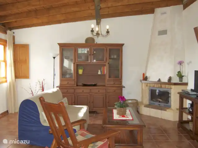 Casa Sofia | Espagne, Tenerife, Las Vegas - maison de vacances Le salon avec cheminée