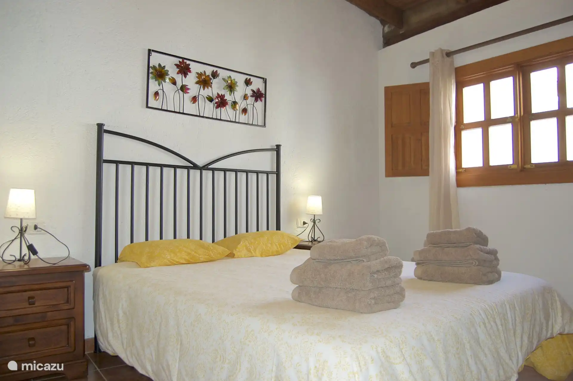 Das Schlafzimmer für zwei Personen