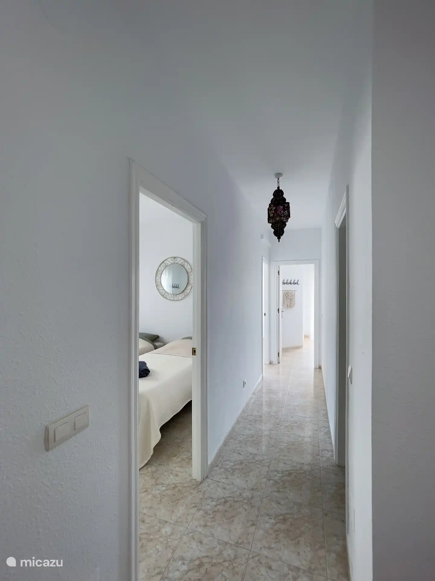 Flur auf dem Schlafzimmerboden