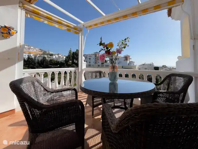RD02 LA CASA HERMOSA | Espagne, Costa del Sol, Torrox - maison mitoyenne Terrasse au salon