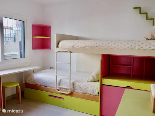 Casa Joya | Espagne, Tenerife, Adeje - maison de vacances Chambre avec lits superposés, idéale pour les enfants
