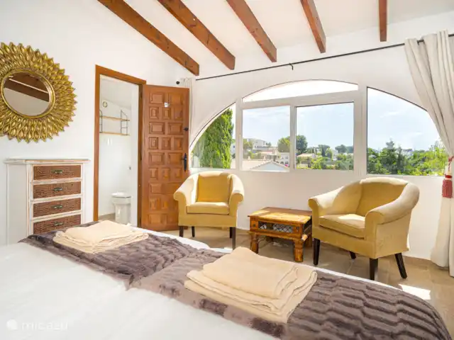 Casa Helena Moraira  | Espagne, Costa Blanca, Moraira - villa Vue de la chambre principale