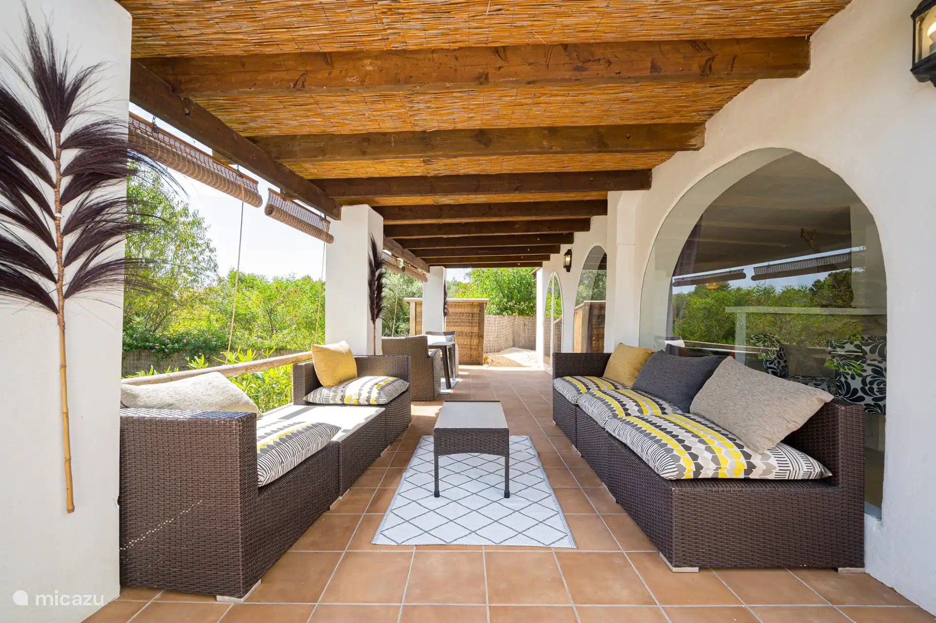 Terrasse der Wohnung