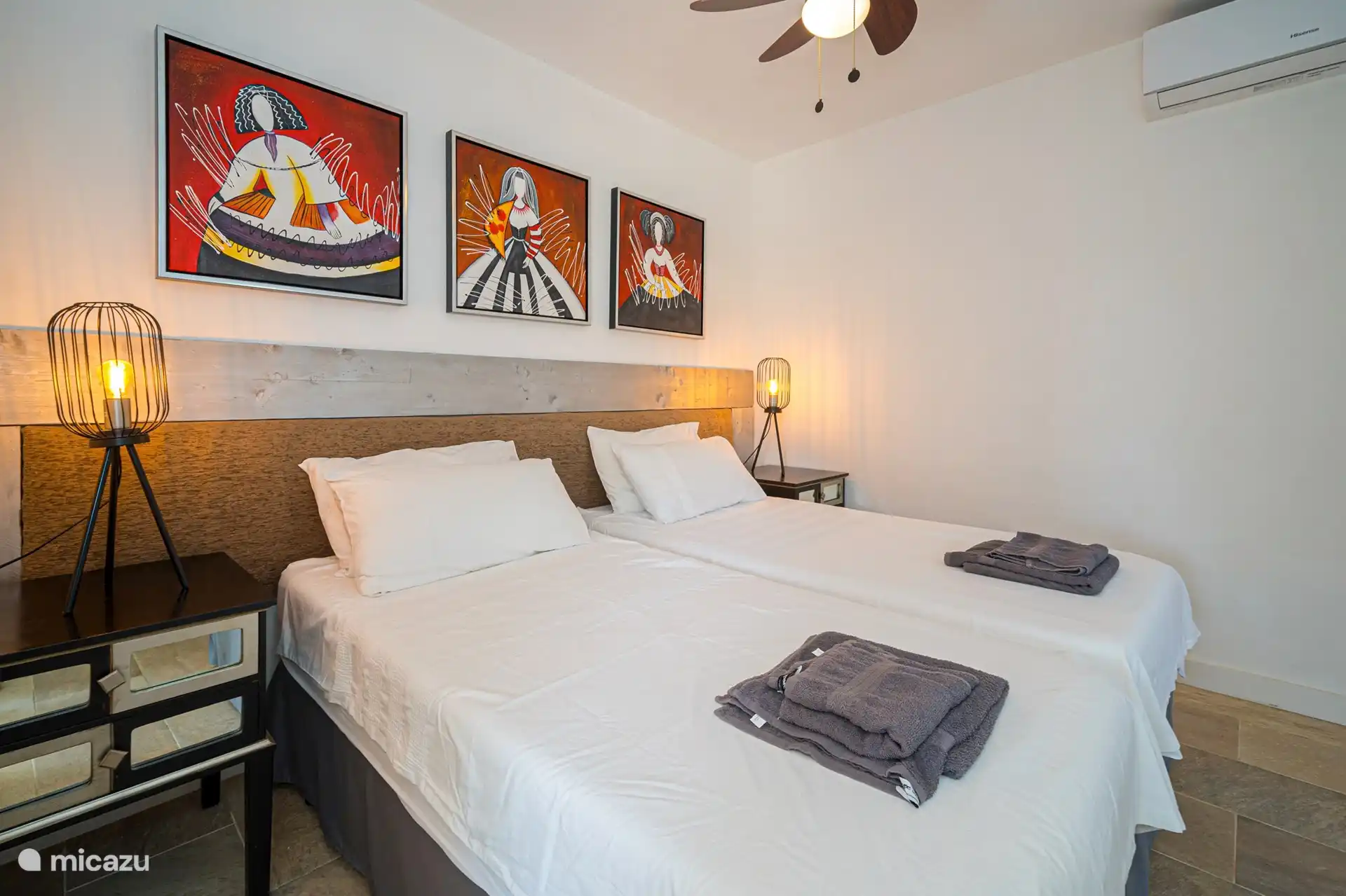 Schlafzimmer der Wohnung 