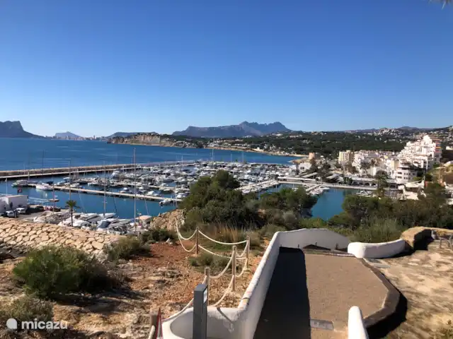 Casa Helena Moraira  | Espagne, Costa Blanca, Moraira - villa Vue sur le port de plaisance de Moraira