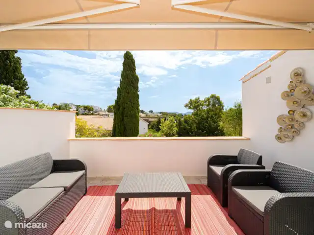 Casa Helena Moraira  | Espagne, Costa Blanca, Moraira - villa Terrasse ensoleillée à côté du salon principal