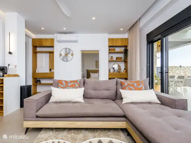 Villa Elysian huren in Griekenland, Kreta, Mariou - villa De knusse woonkamer