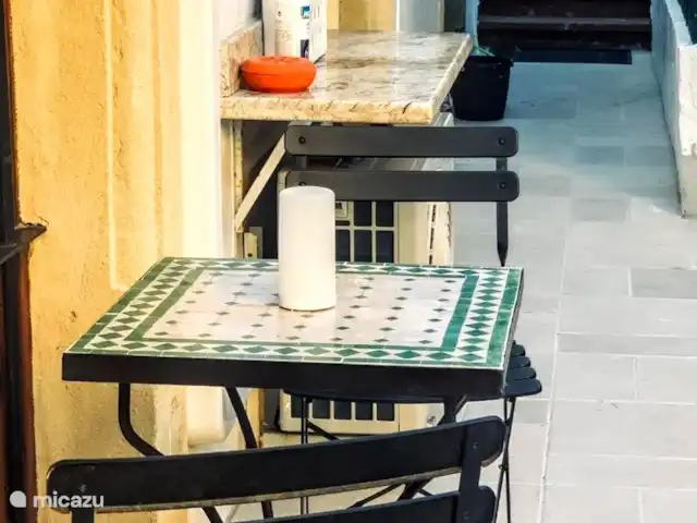 Appartement de vacances au calme Javea  | Espagne, Costa Blanca, Jávea - appartement Casa del Padre _ coin salon extérieur confortable