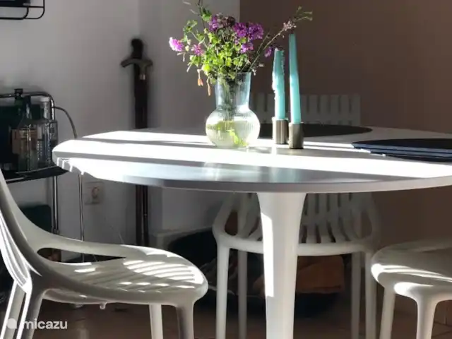 Appartement de vacances au calme Javea  | Espagne, Costa Blanca, Jávea - appartement Casa del Padre _ table à manger d’intérieur