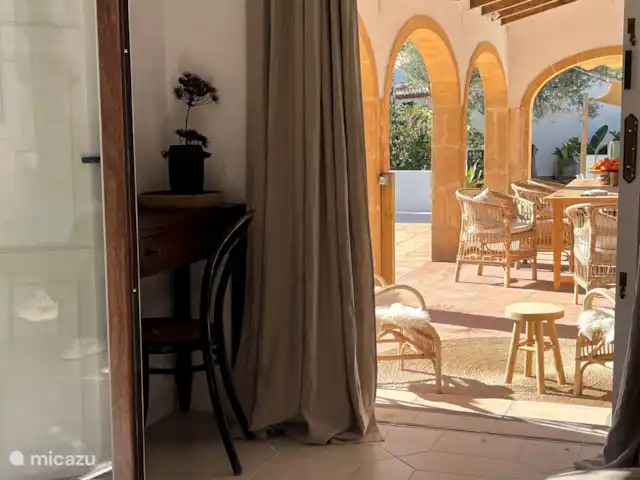 Mil Sueños en España, Costa Blanca, Jávea - villa Desde el dormitorio se conecta a la naya