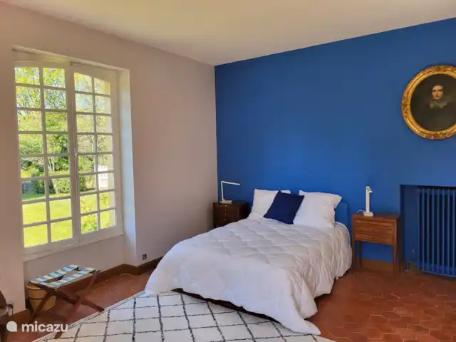 Lafousalle en Francia, Lot, Gourdon - casa de campo / castillo El dormitorio