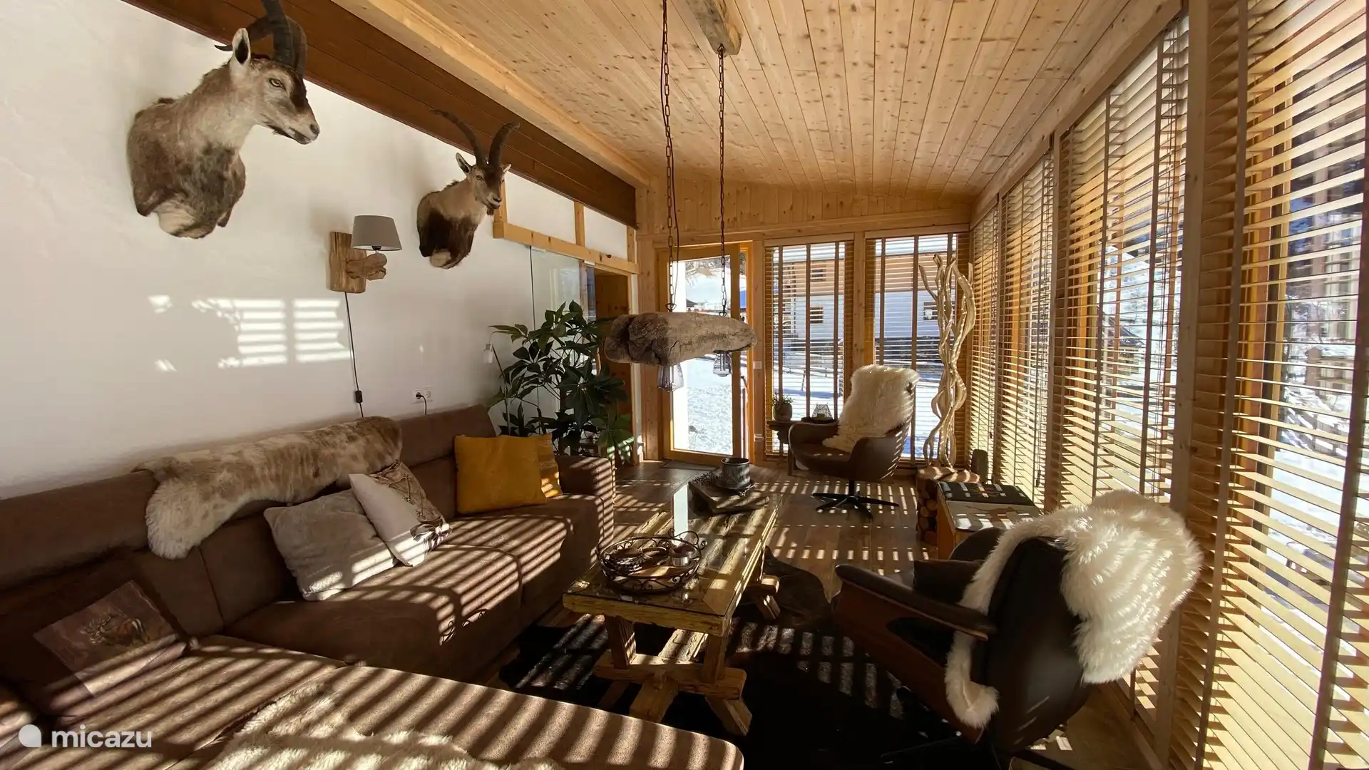 Desde el Wintergarten se tiene una maravillosa vista del hermoso Mölltal hacia el sur.