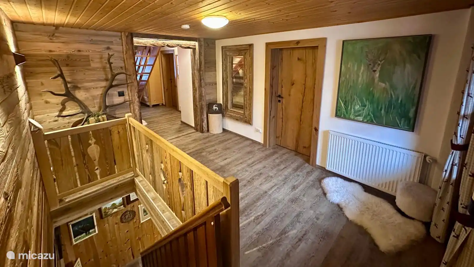 El pasillo de la 1ª planta