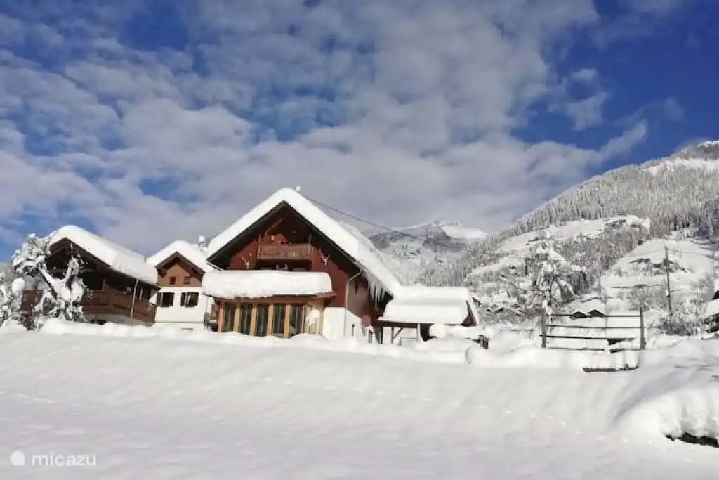 Chalet Murmel en pleno invierno