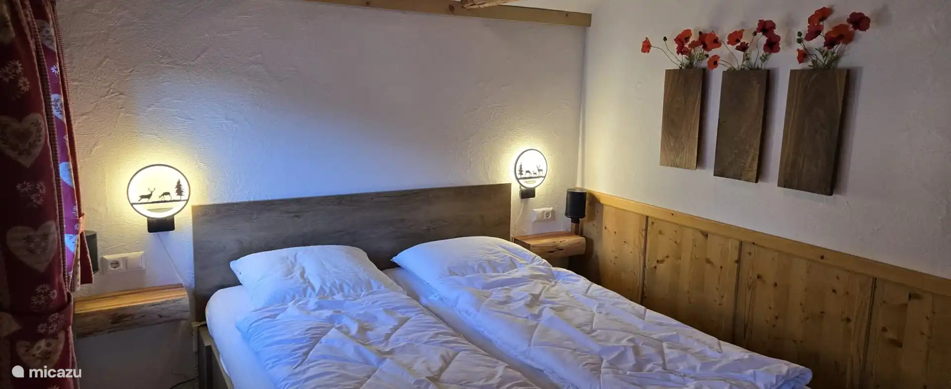 La decoración de las amapolas fue hecha por la propia Kirsty y es un recordatorio de su madre