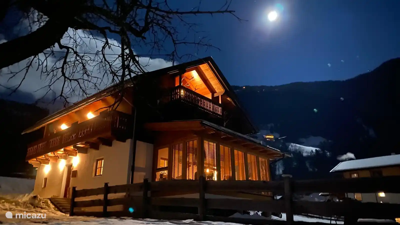 ¡Chalet Murmel en luna llena!