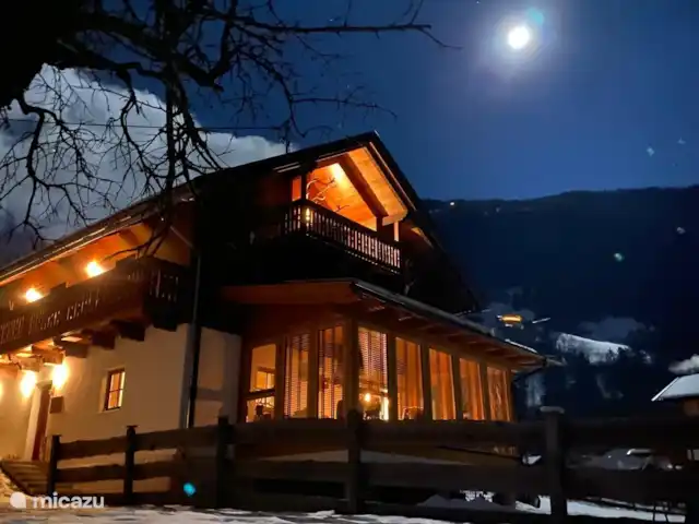 Chalet Murmel huren in Oostenrijk, Karinthië, Grosskirchheim - vakantiehuis Chalet Murmel bij volle maan!