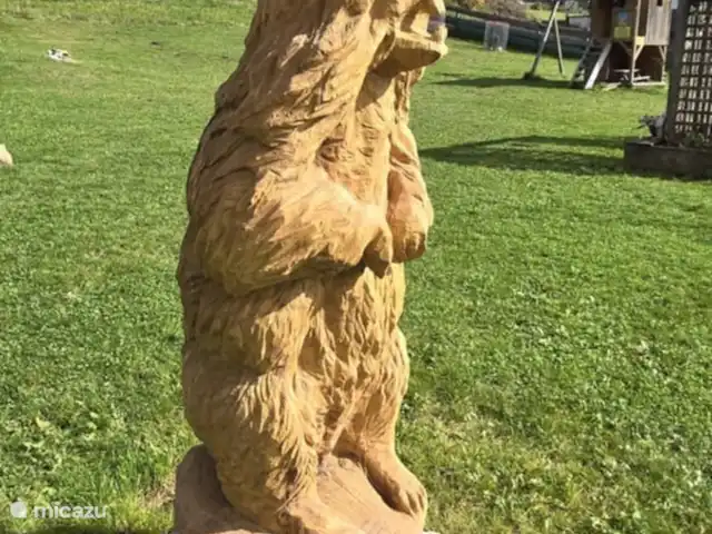 Chalet Murmel huren in Oostenrijk, Karinthië, Grosskirchheim - vakantiehuis Mijn eigen Murmel, gekregen van Kirsty voor mijn verjaardag en gemaakt door de houtsnijschool in Obervellach