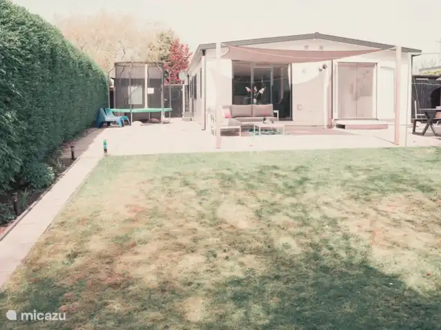 Le Ferset 15 | Pays-Bas, Frise, Makkum - chalet jardin privé extérieur, trampoline, siège lounge, toile d’ombrage, poêle extérieur