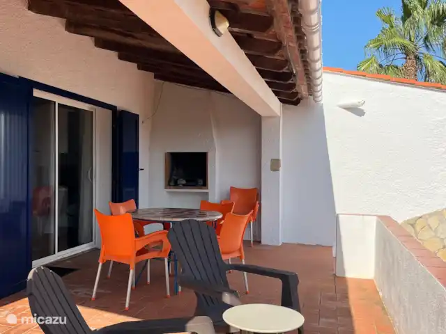 Location de Vacances Espagne, Costa Brava, L'Estartit, bungalow - Palmeras Estartit A La terrasse avec BBQ intégré