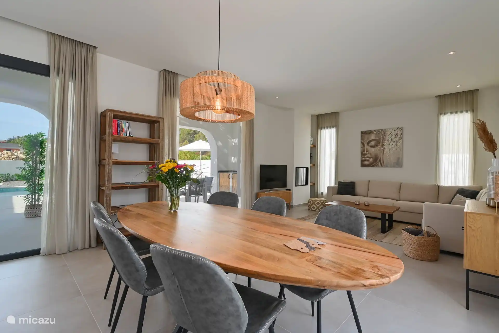 Mesa de comedor sala de estar