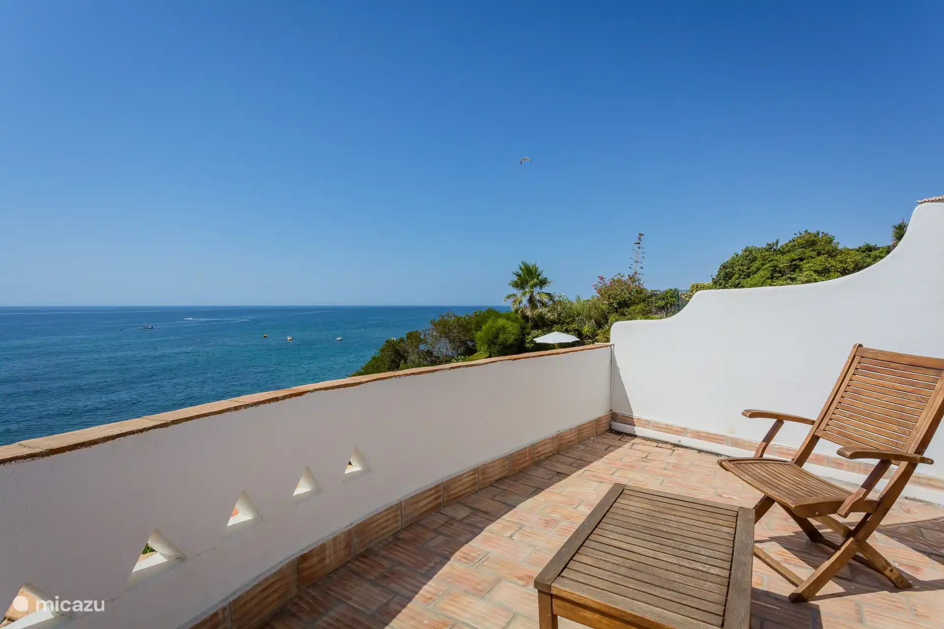 Terraza en el dormitorio