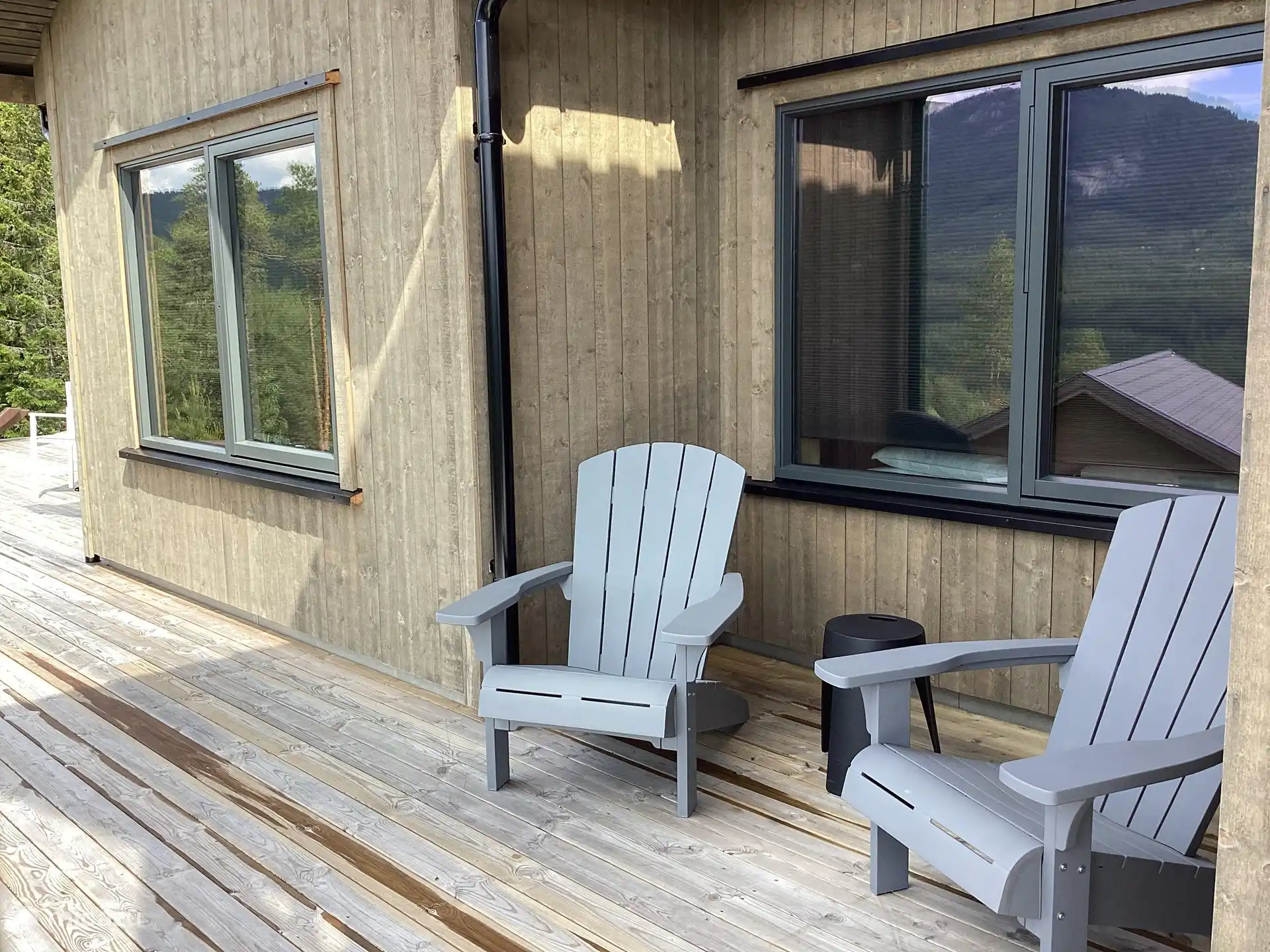 Véranda devant la maison