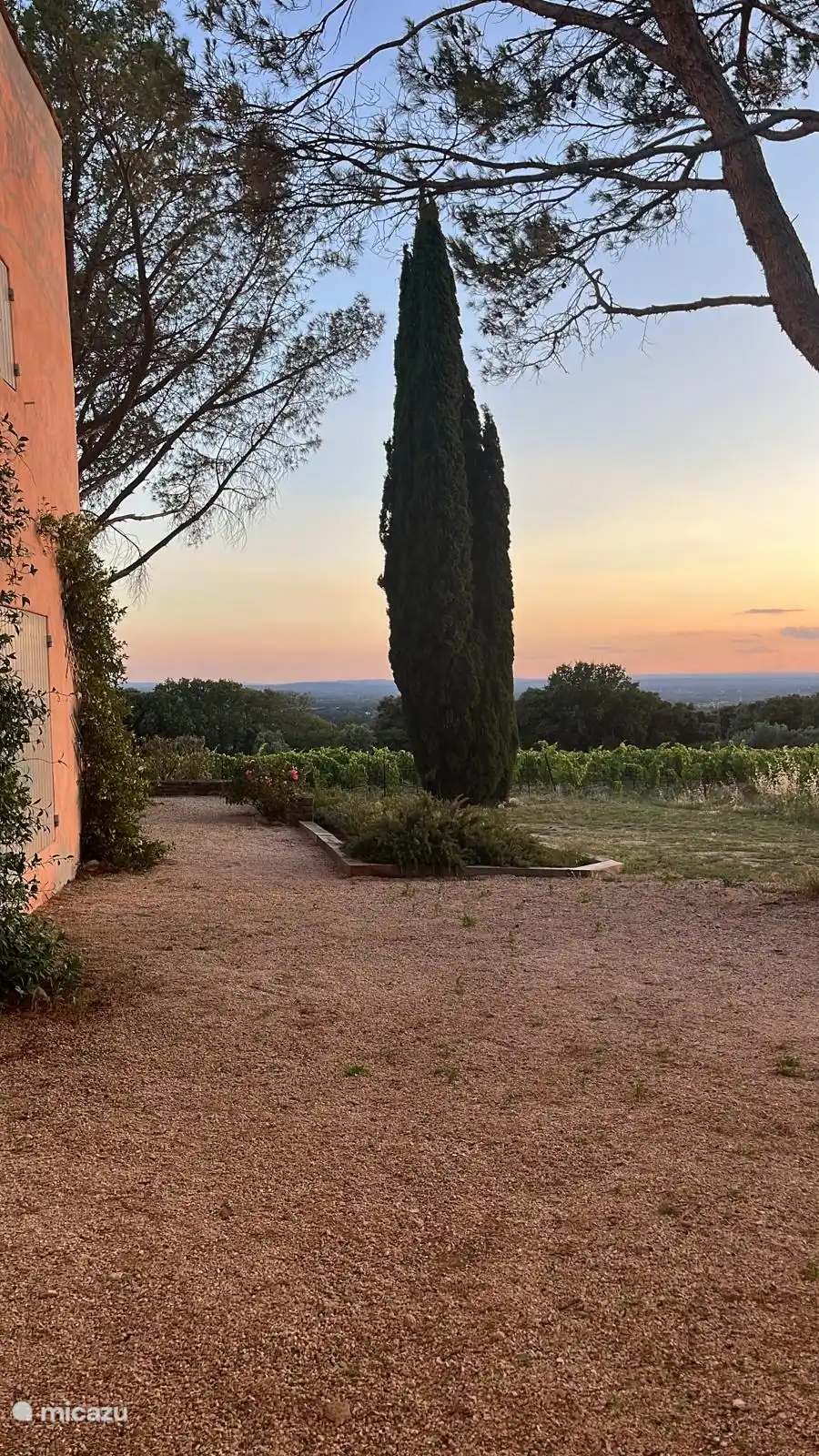 Sonnenuntergang über der Provence...