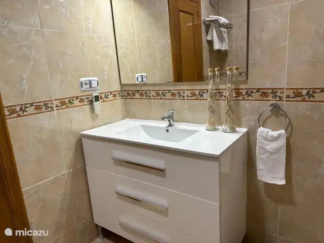 villa huren in Spanje, Costa Blanca, Hondón de las Nieves – Casa la Costa Blanca Badkamer beganegrond