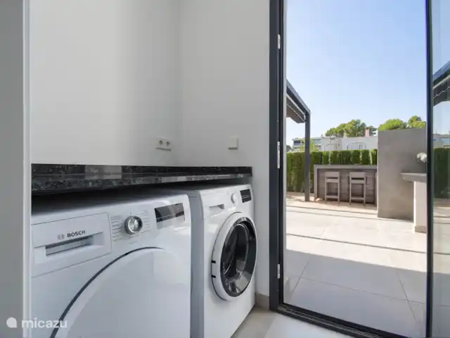 VillaPozoblanco huren in Spanje, Costa Blanca, Moraira - villa Bijkeuken voorzien van wasmachine en droger