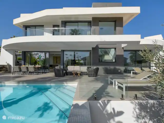 VillaPozoblanco huren in Spanje, Costa Blanca, Moraira - villa Voorzijde van de villa