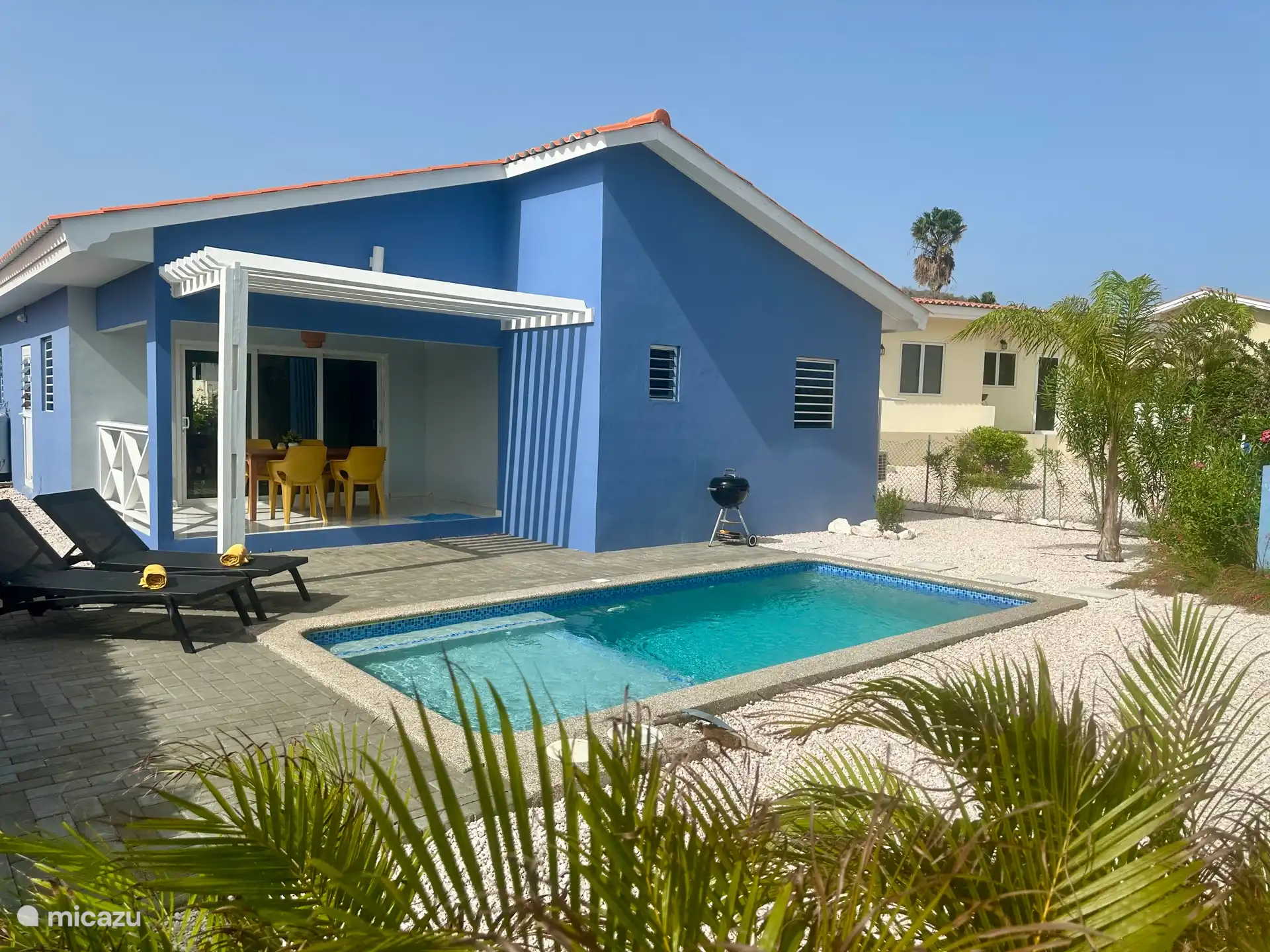 villa huren in Banda Abou (west), Curaçao – Kas Son i Mar met prive zwembad