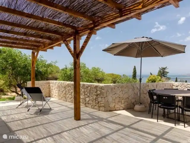 Casa Cohombo en Portugal, Algarve, Ferragudo  - villa Terraza cubierta