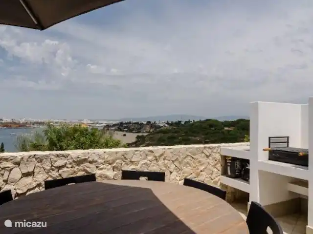 Casa Cohombo en Portugal, Algarve, Ferragudo  - villa Zona de comedor en la terraza