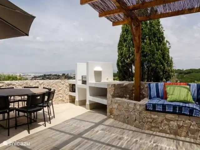 Casa Cohombo en Portugal, Algarve, Ferragudo  - villa Cocina al aire libre