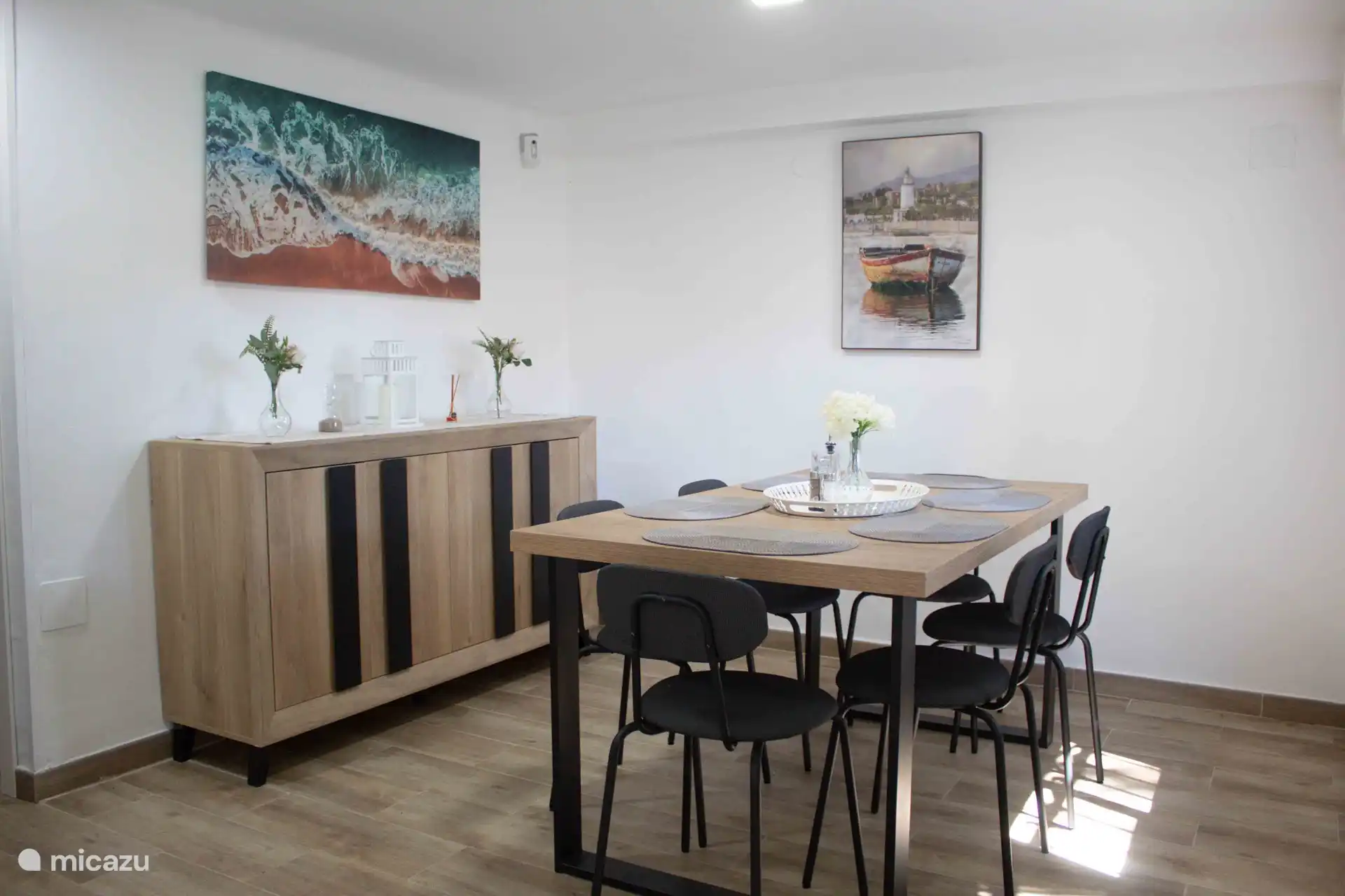 Dining table downstairs 