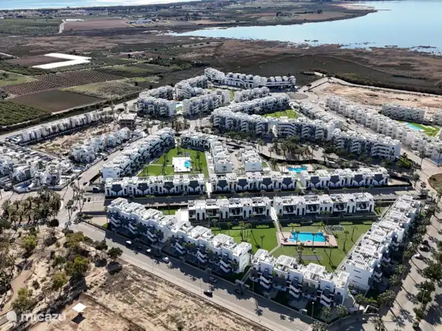 appartement huren in Spanje, Costa Blanca, Guardamar del Segura – Oasis Beach Appartement - Casa Titz Luchtfoto