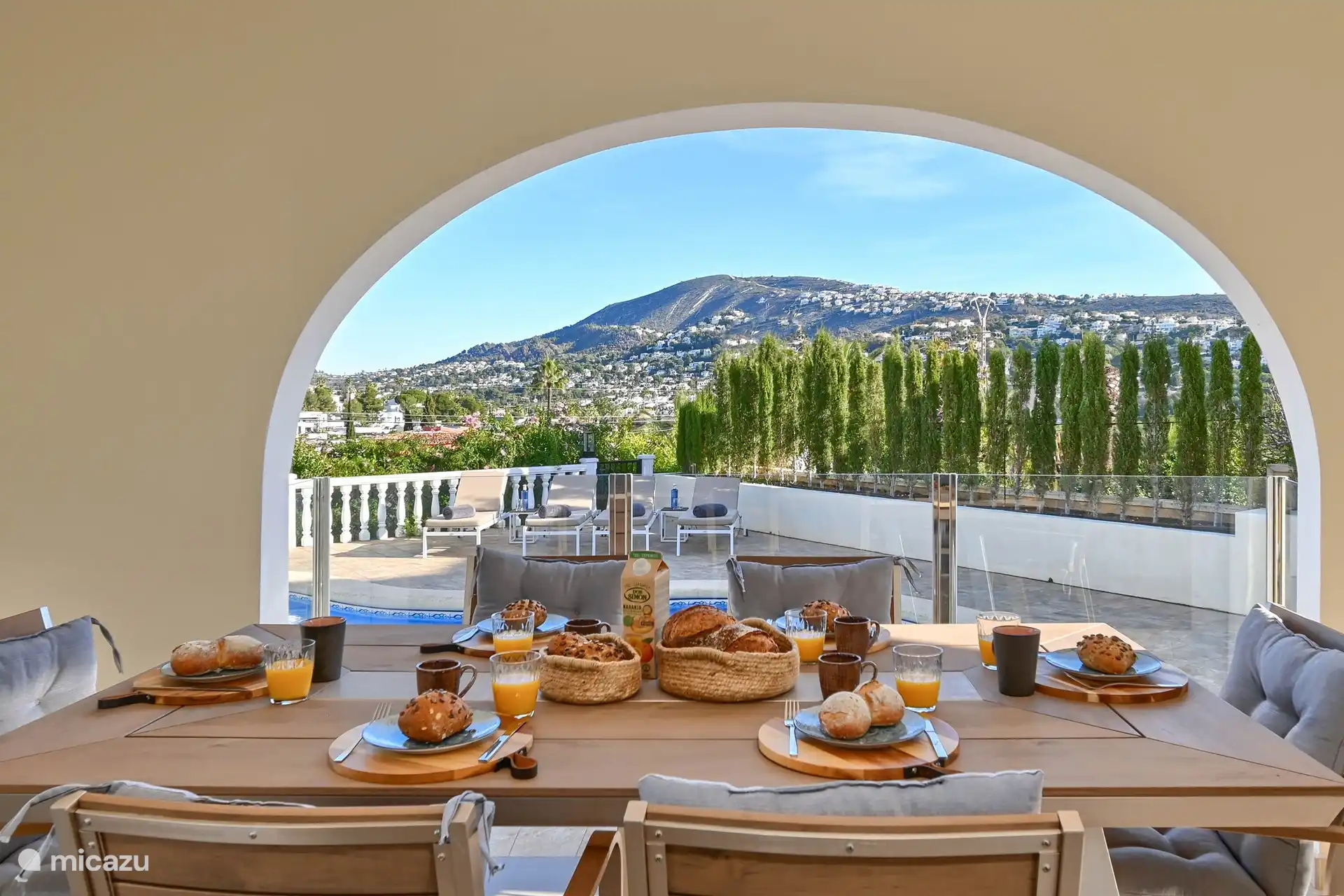 Délicieux petit déjeuner le matin !