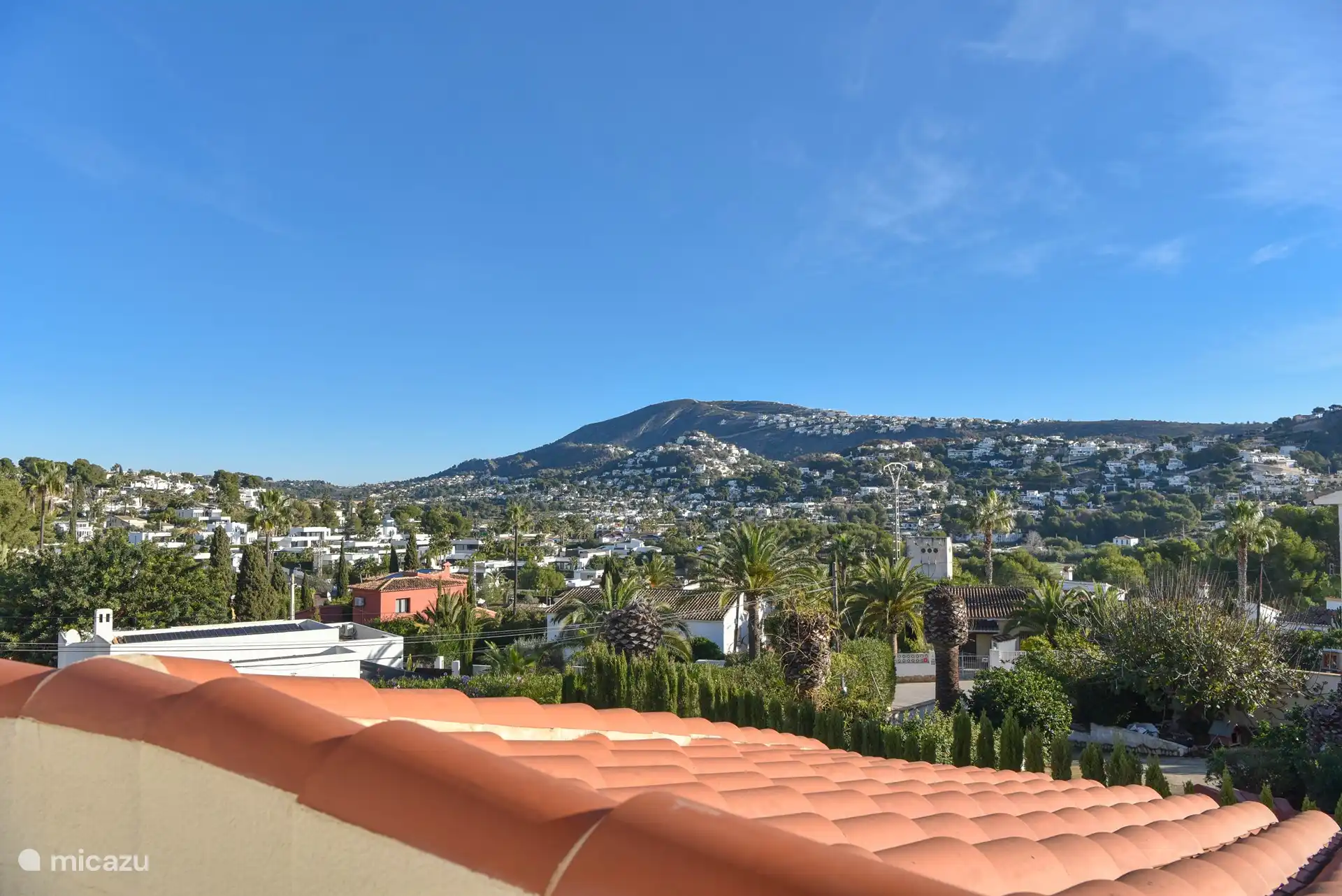 Vue depuis la terrasse supérieure