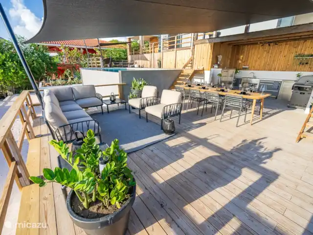 Votre propre station balnéaire privée CasAbao | Curaçao, Banda Abou (ouest), Cas Abao - villa Salon