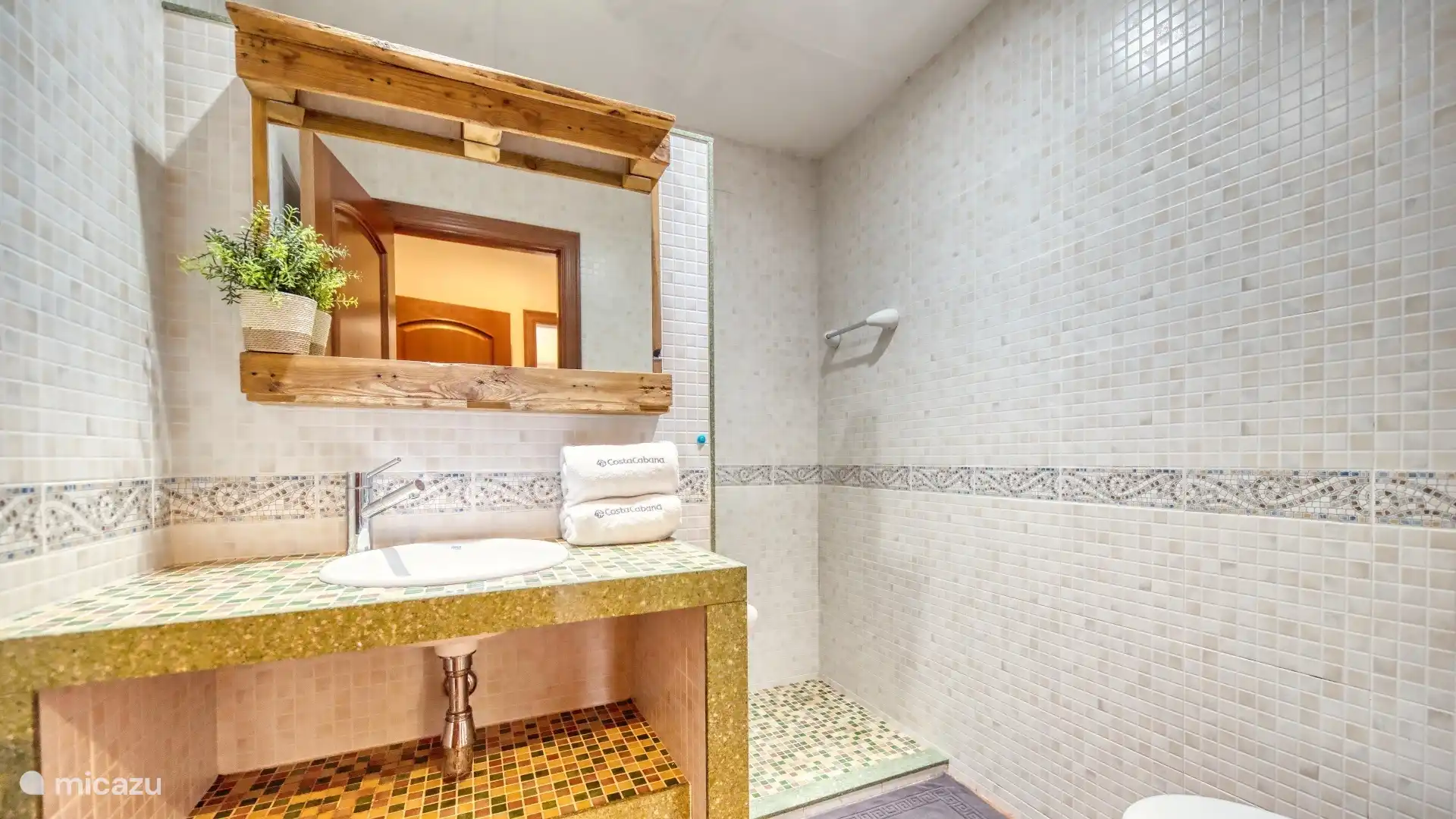 Detached holiday home with private large pool and sea view