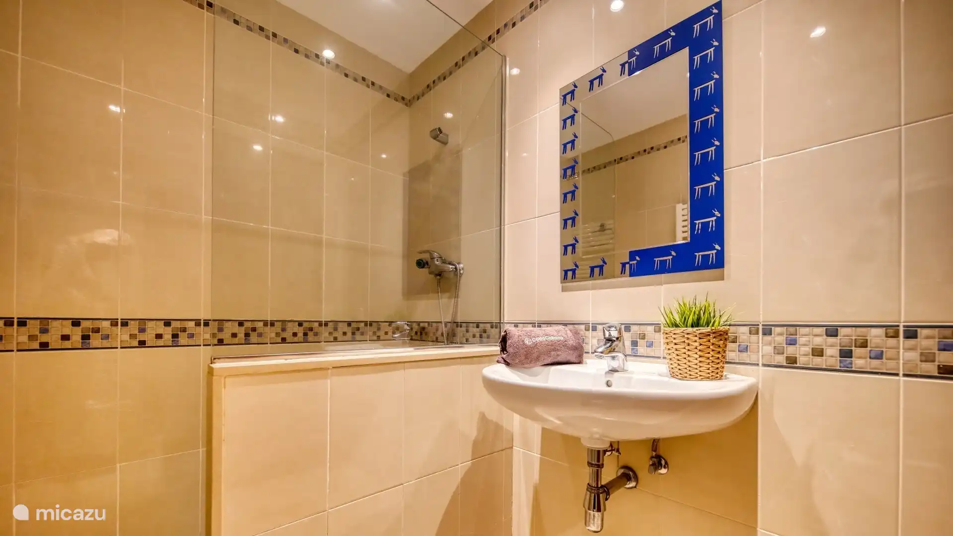 Detached holiday home with private large pool and sea view