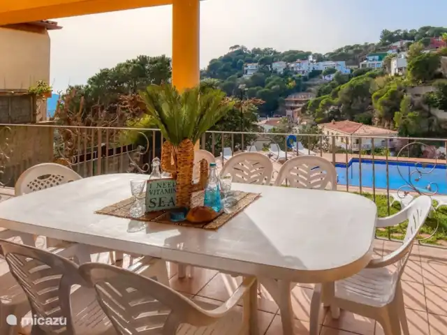 CostaCabana - Villa Marysol en España, Costa Brava, Lloret de Mar - villa Casa de vacaciones independiente con piscina privada grande y vistas al mar