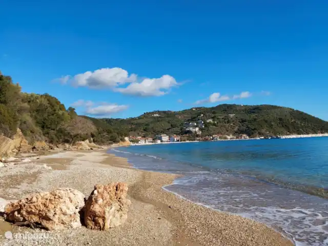 Location de Vacances Grèce, Pelion, Platania, pension / maison d’hôtes / chambre privée - Villa Katerina - Agamemnon  Plage de Platanias