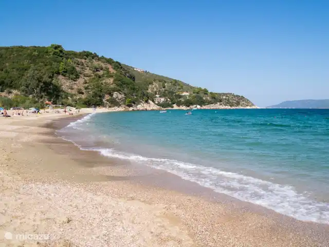 Location de Vacances Grèce, Pelion, Platania, pension / maison d’hôtes / chambre privée - Villa Katerina - Agamemnon  Plage de Mikro